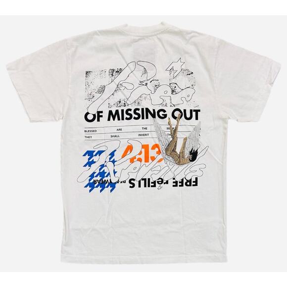 FREE reFILLS Readywear Clothing Men's T-Shirt Fomo Heavyweight Relaxed Fit Tee - Picture 5 of 5